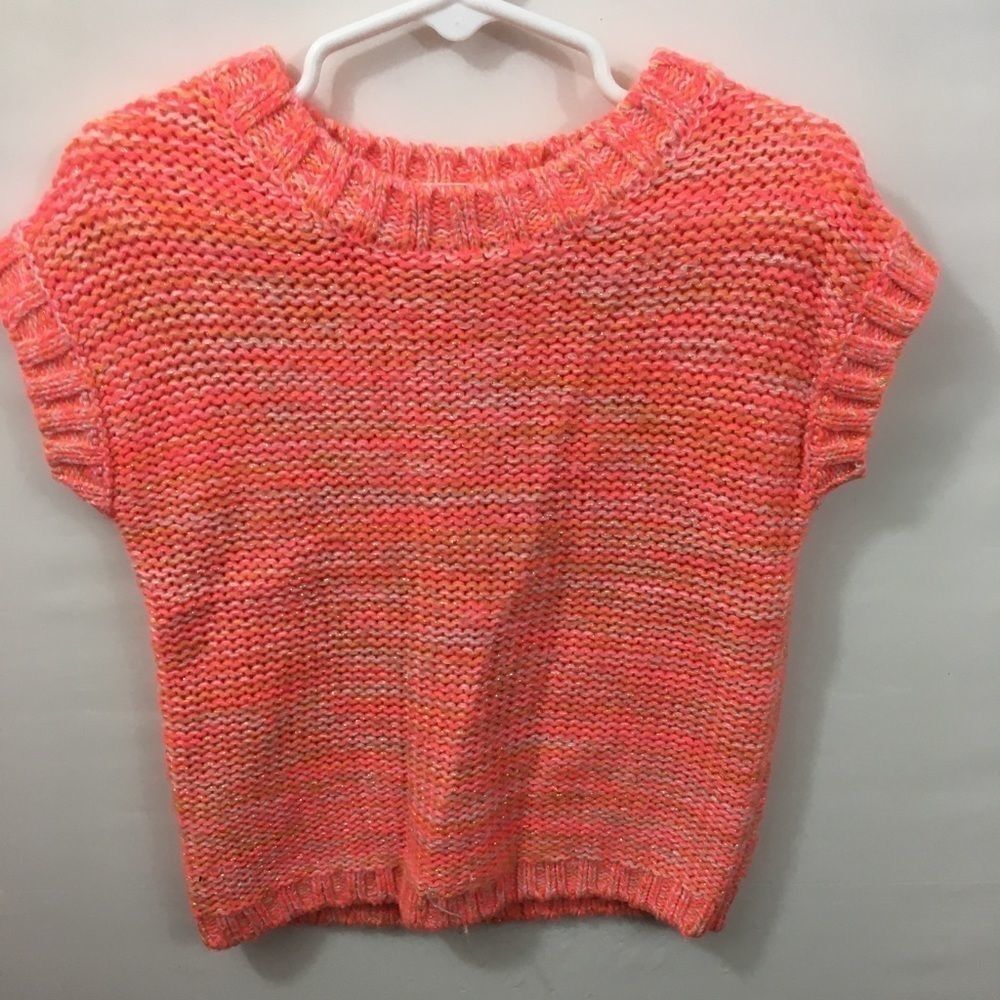 Crazy 8 Girls Sweater 5/6 S Peach 🍑 EUC